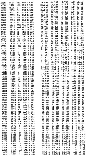 Кристаллическая структура фосфодиэстеразы 5 и ее использование (патент 2301259)