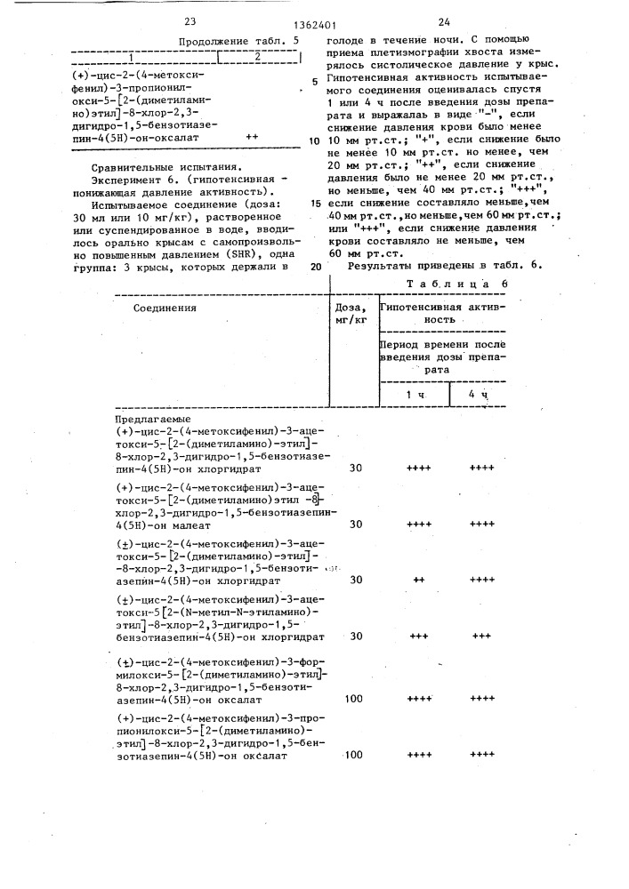 Способ получения производных 8-хлор-1,5-бензотиазепина или их фармацевтически приемлемых аддитивных солей кислот (патент 1362401)