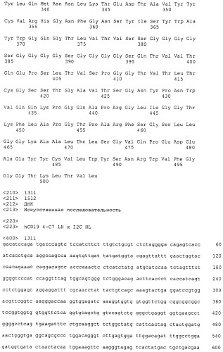 Pscaxcd3, cd19xcd3, c-metxcd3, эндосиалинxcd3, epcamxcd3, igf-1rxcd3 или fap-альфаxcd3 биспецифическое одноцепочечное антитело с межвидовой специфичностью (патент 2547600)