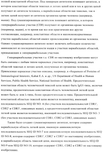 Терапевтические связывающие молекулы в виде химерного антитела (патент 2405790)