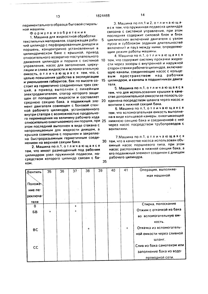 Машина для жидкостной обработки текстильных материалов (патент 1824468)