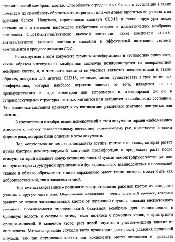 Моноклональные антитела к клаудину-18 для лечения рака (патент 2445319)