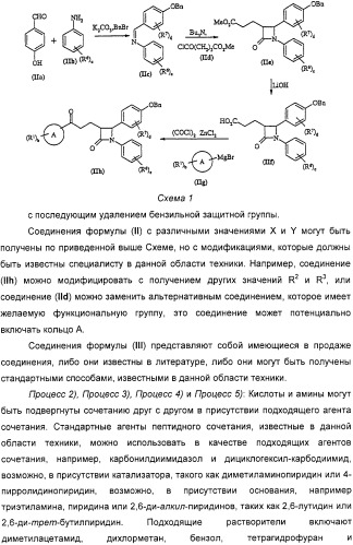 Производные дифенилазетидинона, способы их получения, содержащие их фармацевтические композиции и комбинация и их применение для ингибирования всасывания холестерина (патент 2333199)