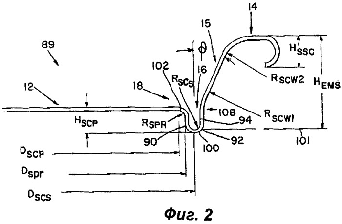 Торцовая крышка для банки, полученная повторным формованием, и способ повышения ее прочности (патент 2307053)