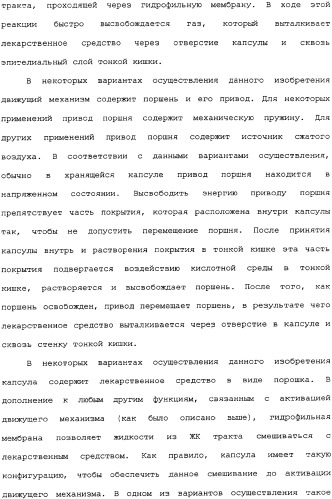 Активная доставка лекарственного средства в желудочно-кишечном тракте (патент 2334506)