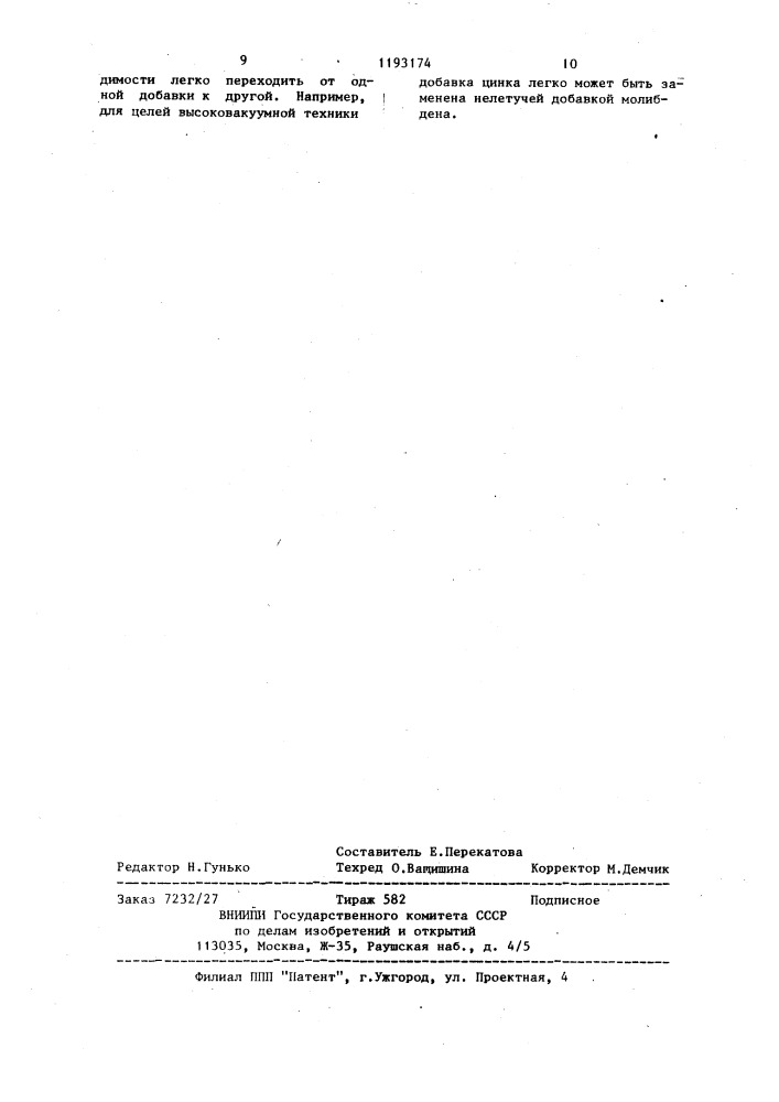 Способ получения пористых металлических материалов (патент 1193174)