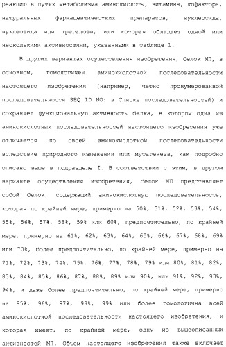 Гены corynebacterium glutamicum, кодирующие белки метаболических путей (патент 2306339)