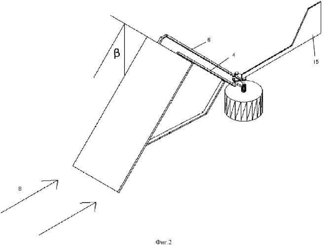 Ветроэнергетическая система с вертикальным валом и устройство автоматического регулирования угла лопасти (патент 2536065)