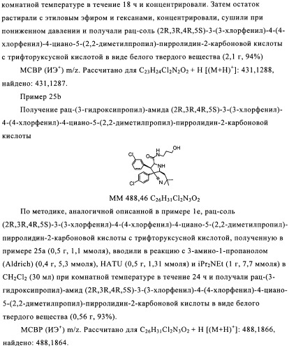 Замещенные пирролидин-2-карбоксамиды (патент 2506257)