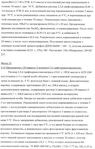 Производные пиразолиламинопиридина, пригодные в качестве ингибиторов киназы (патент 2415852)