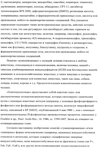 Химерные и гуманизированные антитела к cd44, которые опосредствуют цитотоксичность в отношении раковых клеток (патент 2487723)