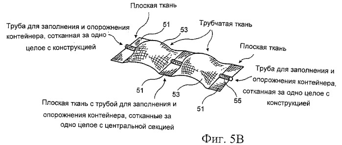 Мягкий герметичный морской контейнер для жидкости (патент 2293683)