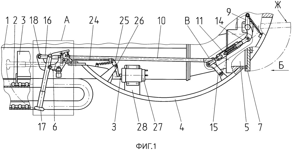 Устройство для выброса гильз орудийной установки (патент 2653454)