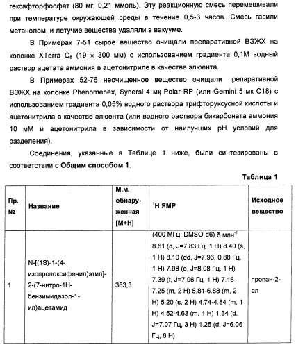 Новые производные бензимидазола в качестве ингибиторов ваниллоидного рецептора 1 (vr1) (патент 2427573)