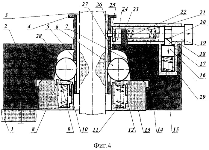 Устройство для предотвращения повторных ударов стола ударного стенда (патент 2251088)