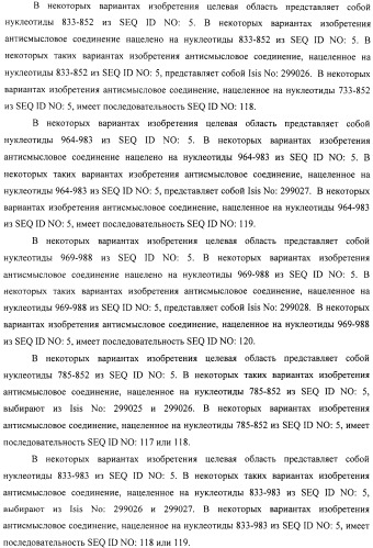 Композиции и способы модуляции экспрессии рецептора фактора роста фибробластов 4 (fgfr4) (патент 2501803)