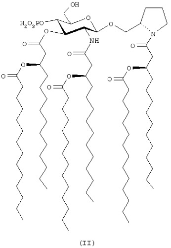 Новые аминоалкилглюкозаминидфосфатные соединения, иммуностимулирующая фармацевтическая композиция, их содержащая, и способ индуцирования иммунного ответа (патент 2289585)