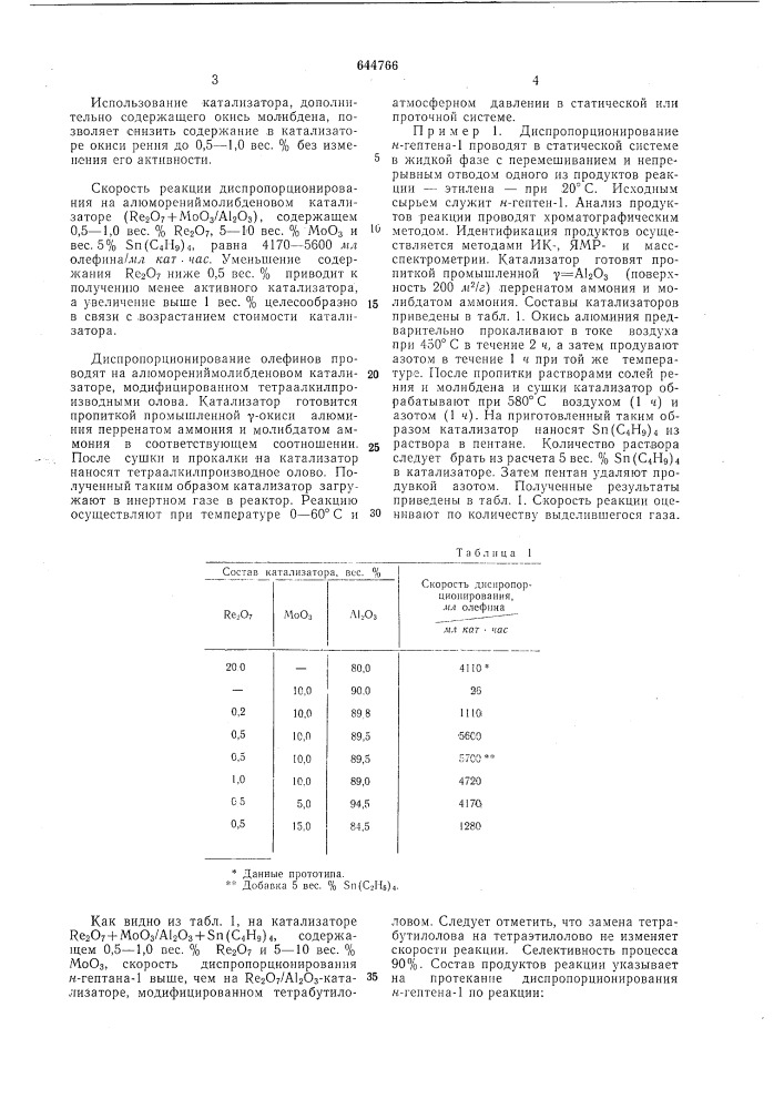 Способ получения олефинов (патент 644766)