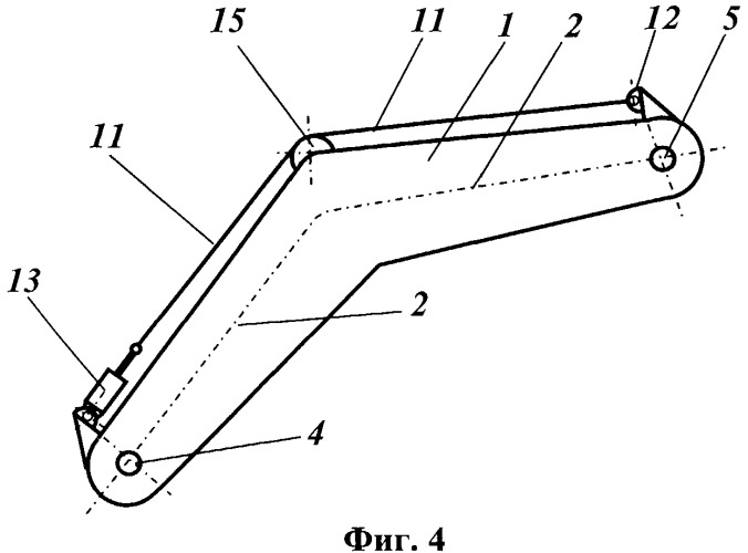 Стрела грузоподъемной машины (патент 2458850)