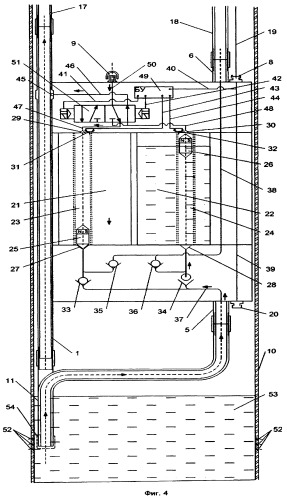 Скважинный пневматический насос замещения (патент 2427729)