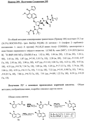 Ингибиторы вируса гепатита с (патент 2317303)