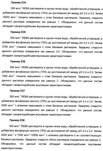 Композиции натурального интенсивного подсластителя с улучшенным временным параметром и(или) корригирующим параметром, способы их приготовления и их применения (патент 2459434)