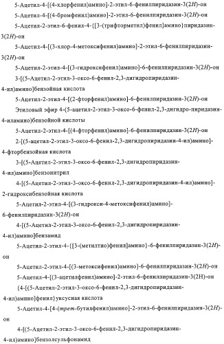 Производные пиридазин-3(2h)-она в качестве ингибиторов фосфодиэстеразы 4 (pde4), способ их получения, фармацевтическая композиция и способ лечения (патент 2326869)