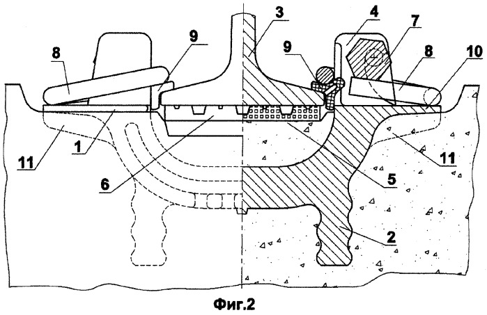 Промежуточное рельсовое скрепление (патент 2254407)