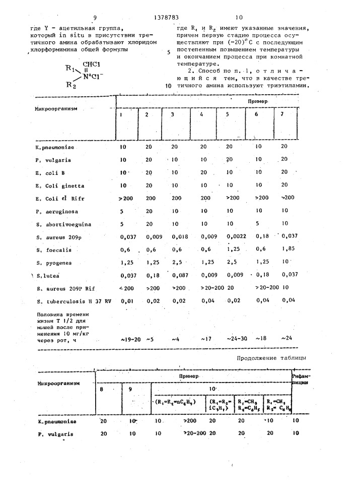 Способ получения производных азинорифамицина (патент 1378783)