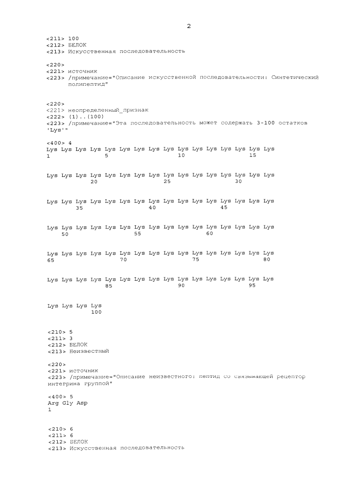 Платформы доставки антигенов (патент 2597974)