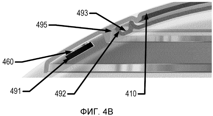 Многоэлементное вставное устройство с клеевым герметизирующим уплотнителем для офтальмологических устройств (патент 2578835)