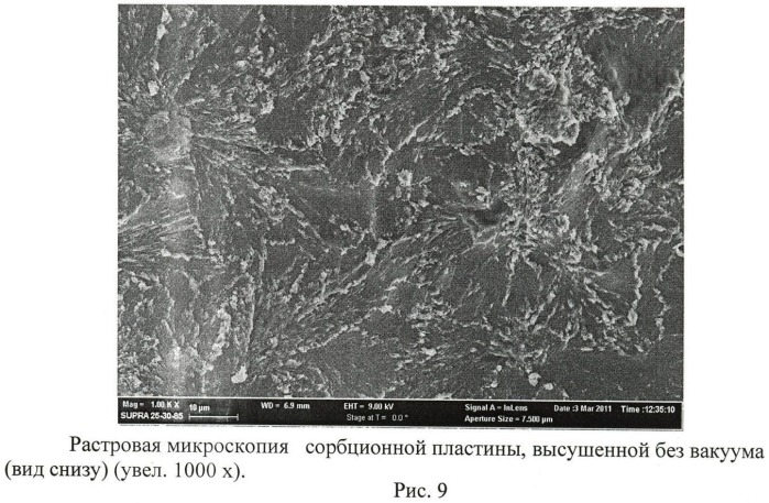 Состав пластины сорбционной (патент 2474422)