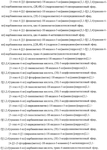 C-6 модифицированные индазолилпирролотриазины (патент 2356903)