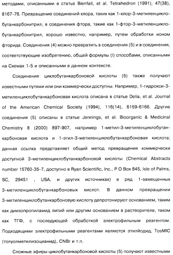 Производные бензотиазолциклобутиламина в качестве лигандов гистаминовых h3-рецепторов, фармацевтическая композиция на их основе, способ селективной модуляции эффектов гистаминовых h3-рецепторов и способ лечения состояния или нарушения, модулируемого гистаминовыми h3-рецепторами (патент 2487130)