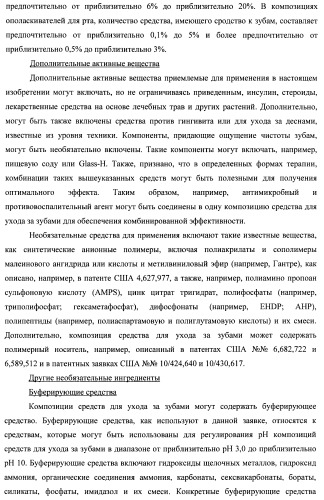 Композиции для ухода за полостью рта с улучшенным очищающим эффектом (патент 2481096)