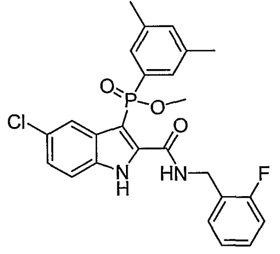 Фосфоиндолы как ингибиторы вич (патент 2393163)