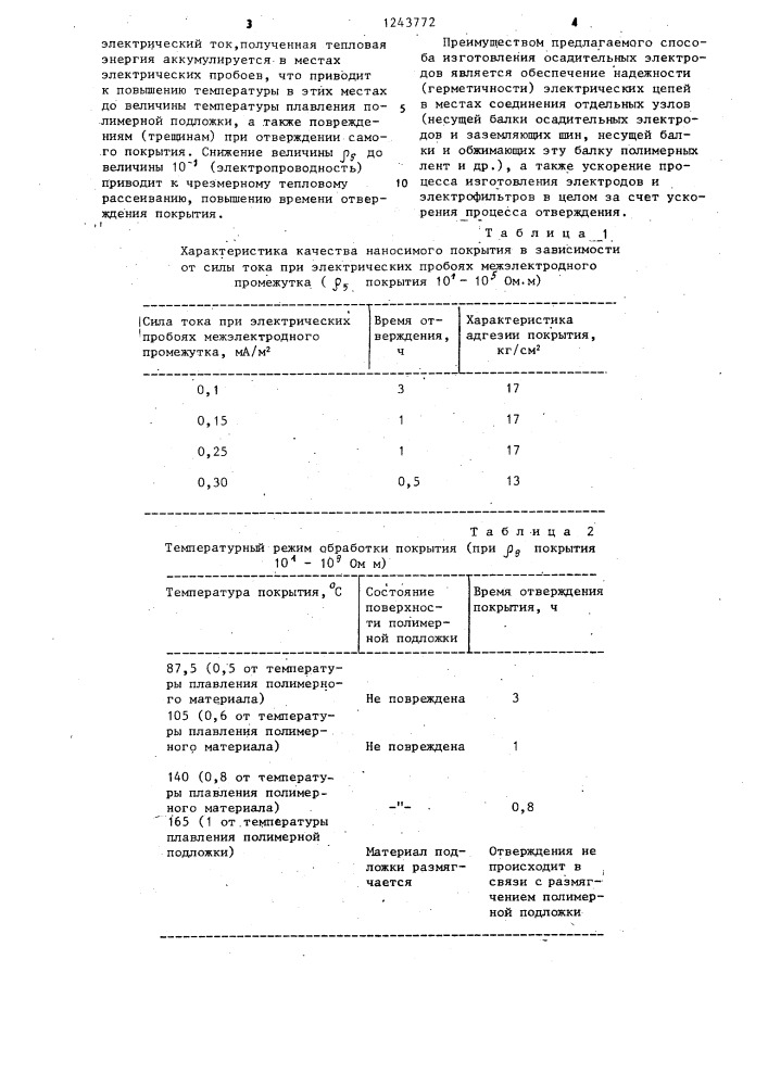 Способ изготовления осадительных электродов мокрого электрофильтра (патент 1243772)