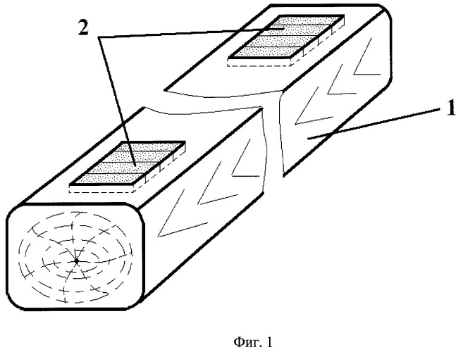 Деревянная шпала (патент 2400587)