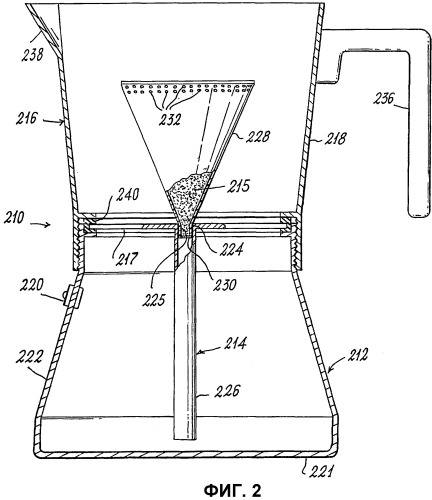 Кофеварка (патент 2279241)