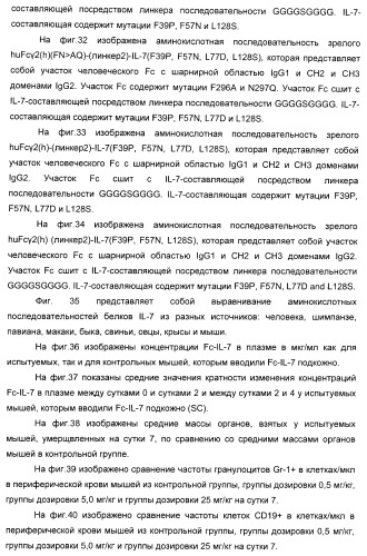 Варианты il-7 со сниженной иммуногенностью (патент 2437893)