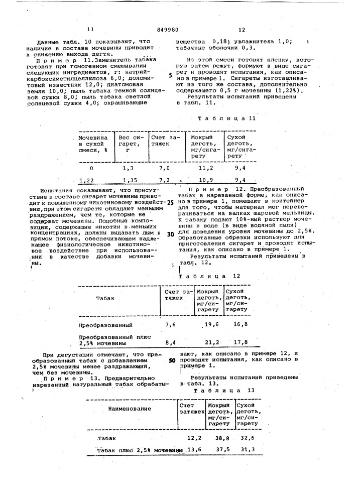 Способ изготовления курительной смеси (патент 849980)