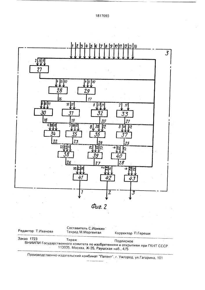 Генератор случайных чисел (патент 1817093)