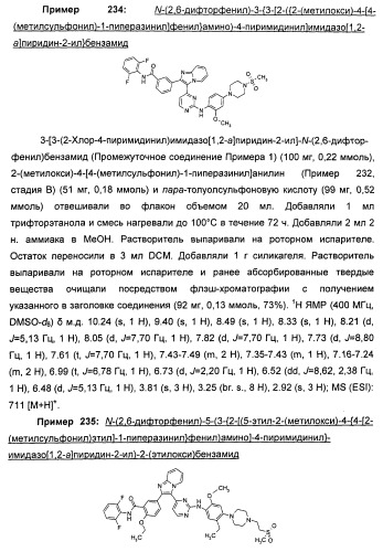 Имидазопиридиновые ингибиторы киназ (патент 2469036)