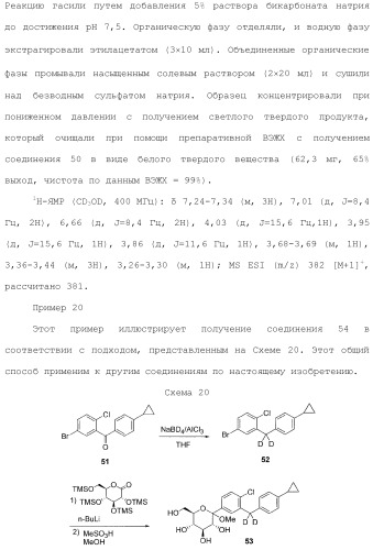 Дейтерированные бензилбензольные производные и способы применения (патент 2509773)