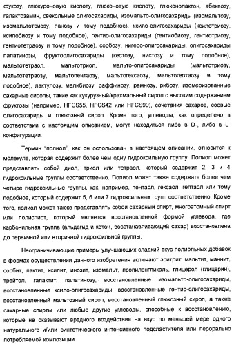 Композиция интенсивного подсластителя с антиоксидантом и подслащенные ею композиции (патент 2424734)