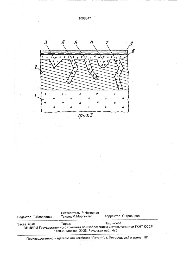 Способ эксплуатации грунтозащитного покрытия (патент 1698347)