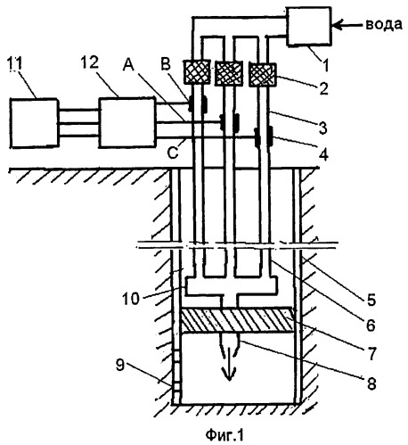 Устройство для теплового воздействия на нефтяной пласт (варианты) (патент 2499162)