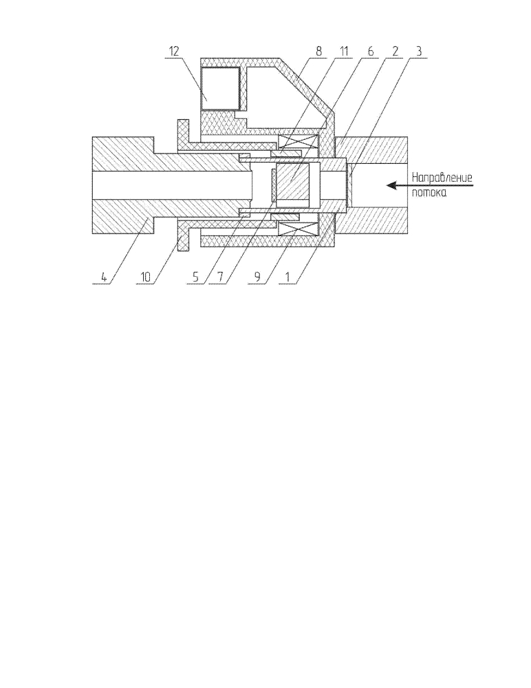 Клапан запорный с электромагнитным управлением газовый (патент 2638122)