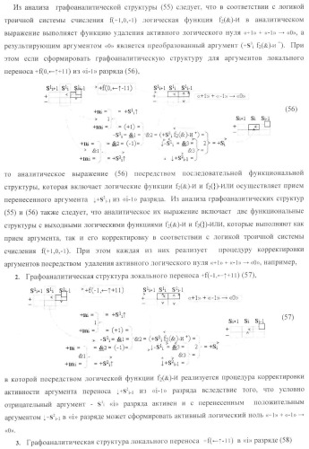 Функциональная структура условно &quot;i&quot; разряда параллельного сумматора троичной системы счисления f(+1,0,-1) в ее позиционно-знаковом формате f(+/-) (патент 2380741)