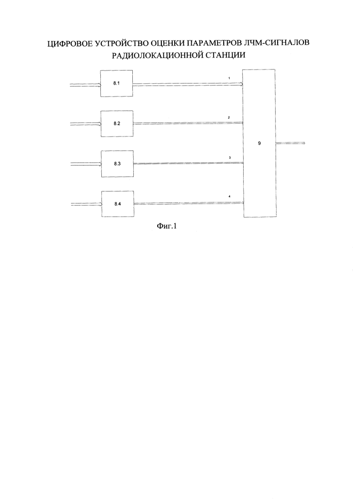 Цифровое устройство оценки параметров лчм-сигналов радиолокационной станции (патент 2602391)